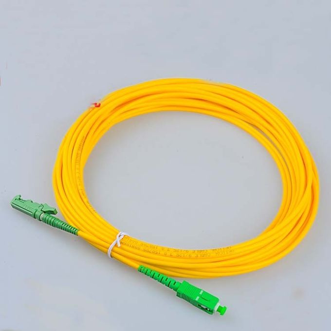 FTTH E2000 APC - Przewód światłowodowy SC / APC, jednomodowy kabel Simplex