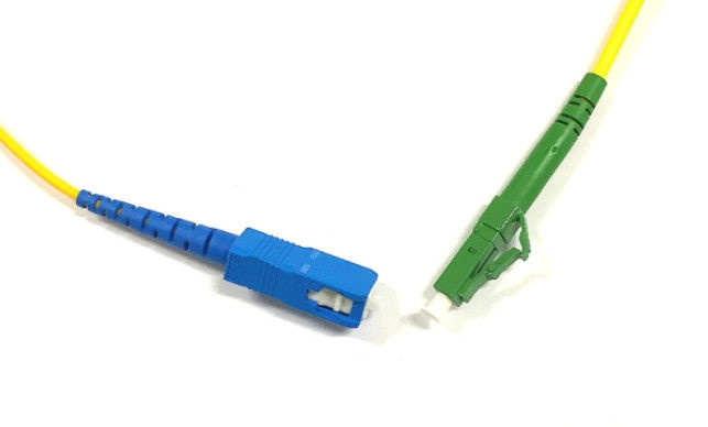 1310nm 1550nm jednomodowy przewód światłowodowy LC / APC - światłowodowy kabel krosowy SC / APC