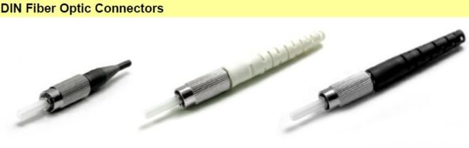 Złącza światłowodowe jednomodowe DIN Kształt okrągły Do sieci FTTH
