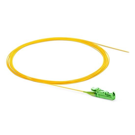 E2000 APC Pigtail światłowodowy PVC LSZH 0,9 mm do telekomunikacji