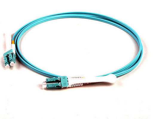Chiny Patch kabel światłowodowy OM3 50/125 Sc To Sc, wielomodowy kabel światłowodowy 5Mtr PVC dostawca