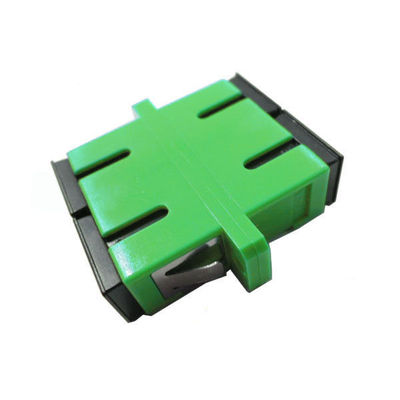 Chiny Stabilny adapter połączenia optycznego, SC / APC SM DX Adapter kabla optycznego z kołnierzem dostawca