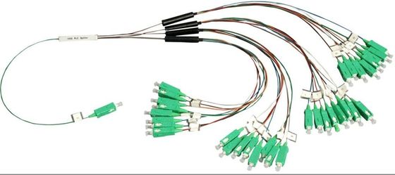 Chiny Splitter światłowodowy PLC jedno / wielomodowy 1x32 Plc Splitter do monitorowania systemu / sygnału dostawca