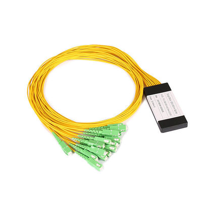 Chiny SC / APC 1x16 Plc Splitter, G657A Optical Splitter Splitter 1310nm / 1550nm Wavelength dostawca