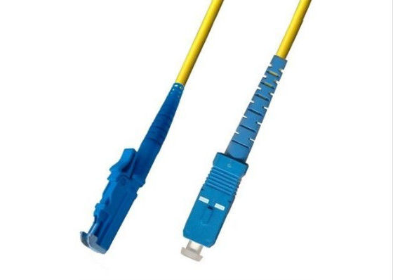 Chiny Patch Cord 0,2dB Sc Apc Fiber, SC / UPC - Kabel Patch Cord E2000 / UPC G652D / G657A dostawca