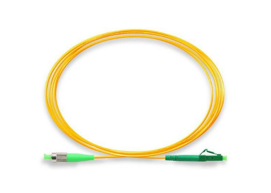 Chiny Jumper Fiber Optic Patch Cord Singlex Simplex 3m FC / APC - LC / APC dostawca