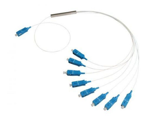 Chiny Bare Fiber Optic Coupler Splitter, PLC Optical Cord Splitter dla sieci lokalnych dostawca