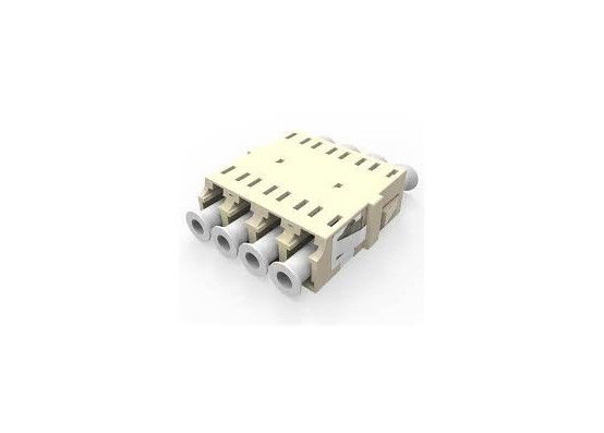 Chiny 4 - Core LC UPC Światłowodowe złącza Multimode OM2 50/125 High Precision Alignment dostawca