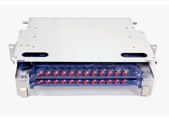 Chiny 72 96 rdzeni FBT Łącznik 1U / 2U Rozmiar zewnętrzny ODF Patch Panel ścienny dostawca