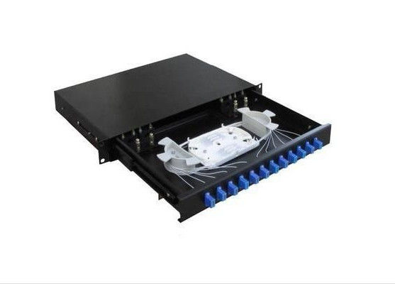 Chiny ABS 24 Port FBT Łącznik Skrzynka rozdzielcza ODF Dla kabla LAN / WAN Dostosowany kolor dostawca