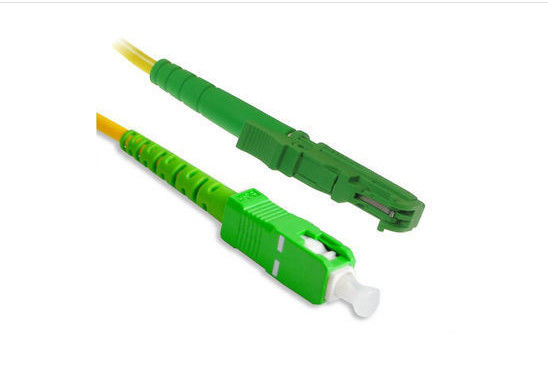 FTTH E2000 Światłowodowy przewód krosowy 1 - 3m długości 3D testowany z polerowaniem dostawca