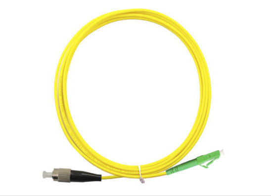 G652D LC / APC - Patch cord światłowodowy FC / UPC Lc Lc, 9/125 Kable krosowe z pigtailami światłowodowymi dostawca