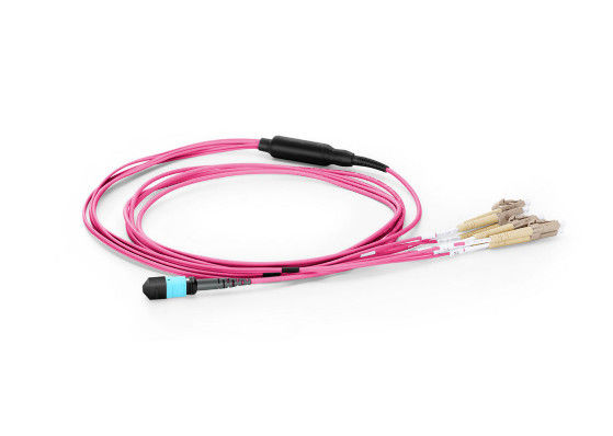 Kabel krosowy Pull Push MPO do kabla bagażnika Pojedynczy tryb 0,35 dB dostawca