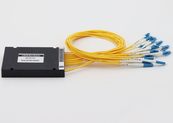 Wysoka niezawodność Mux Demux Cwdm, moduł 4Ch / 8Ch / 18 Ch CWDM ze złączami LC dostawca