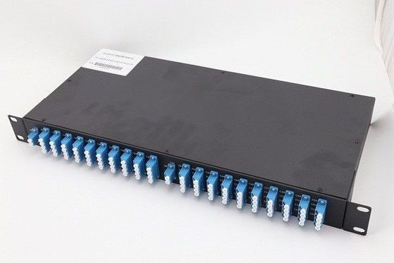 Złącza LC / UPC DWDM Mux Demux 1537.40nm Długość fali dla światłowodowego wzmacniacza dostawca