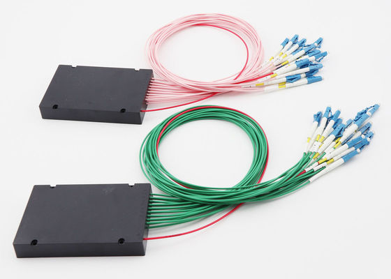8 kanałów 100G DWDM Mux Demux UPG Port Złącza LC / UPC Dostosowana długość dostawca